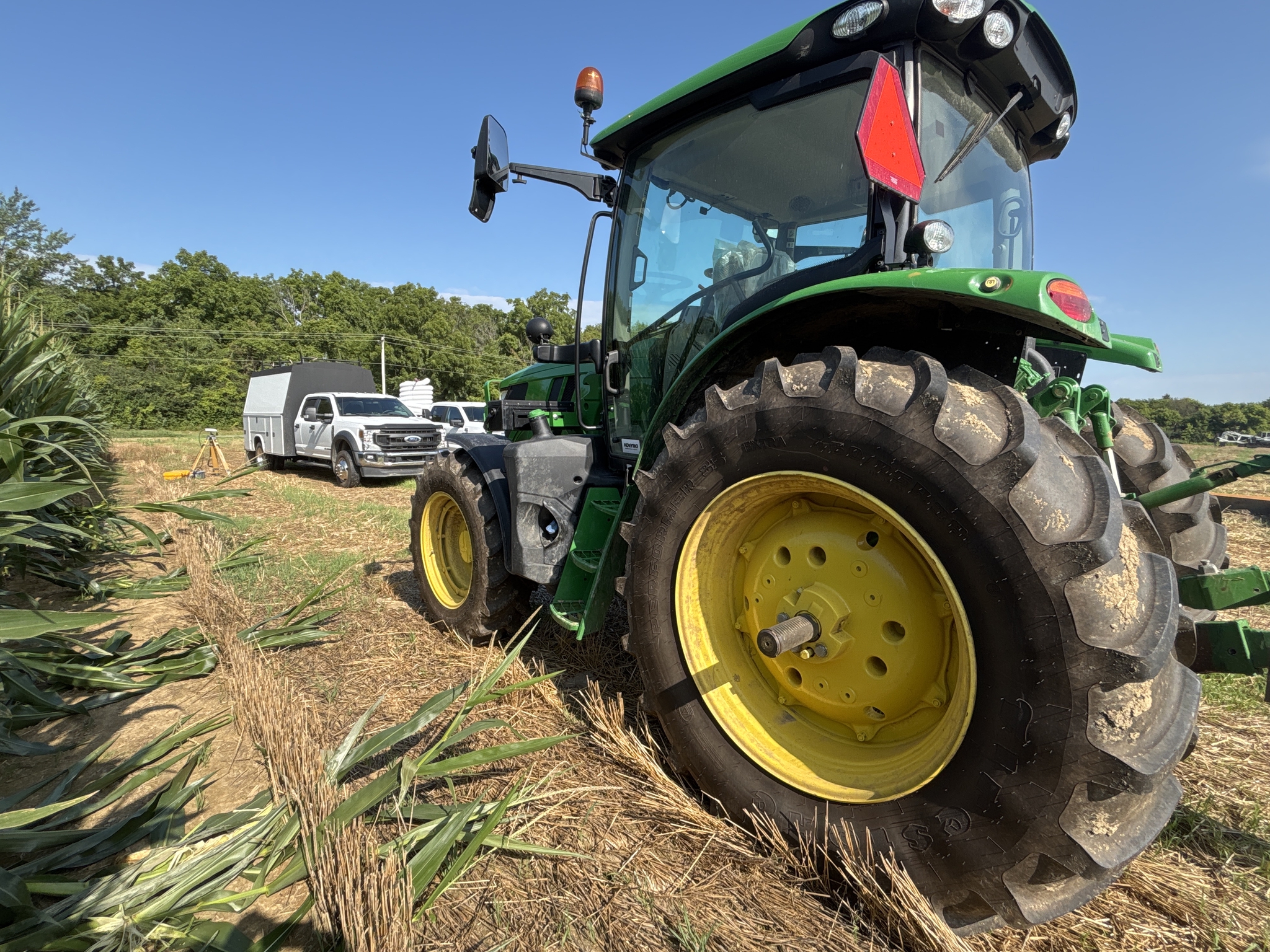 Used 2025 John Deere 6R 130 Utility Tractors at Koenig Equipment in Urbana, OH - PhotoXL2