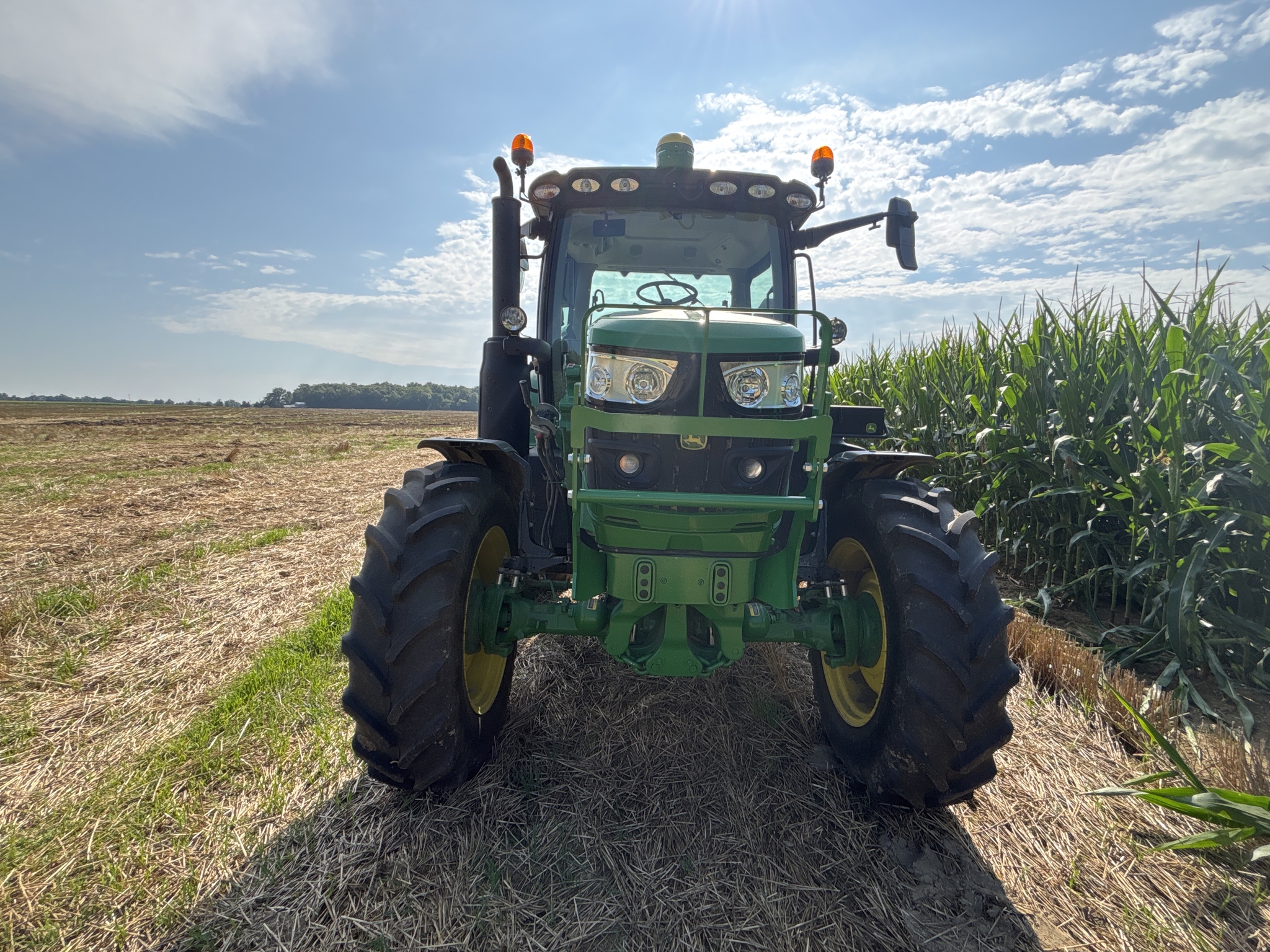 Used 2025 John Deere 6R 130 Utility Tractors at Koenig Equipment in Urbana, OH - PhotoXL3