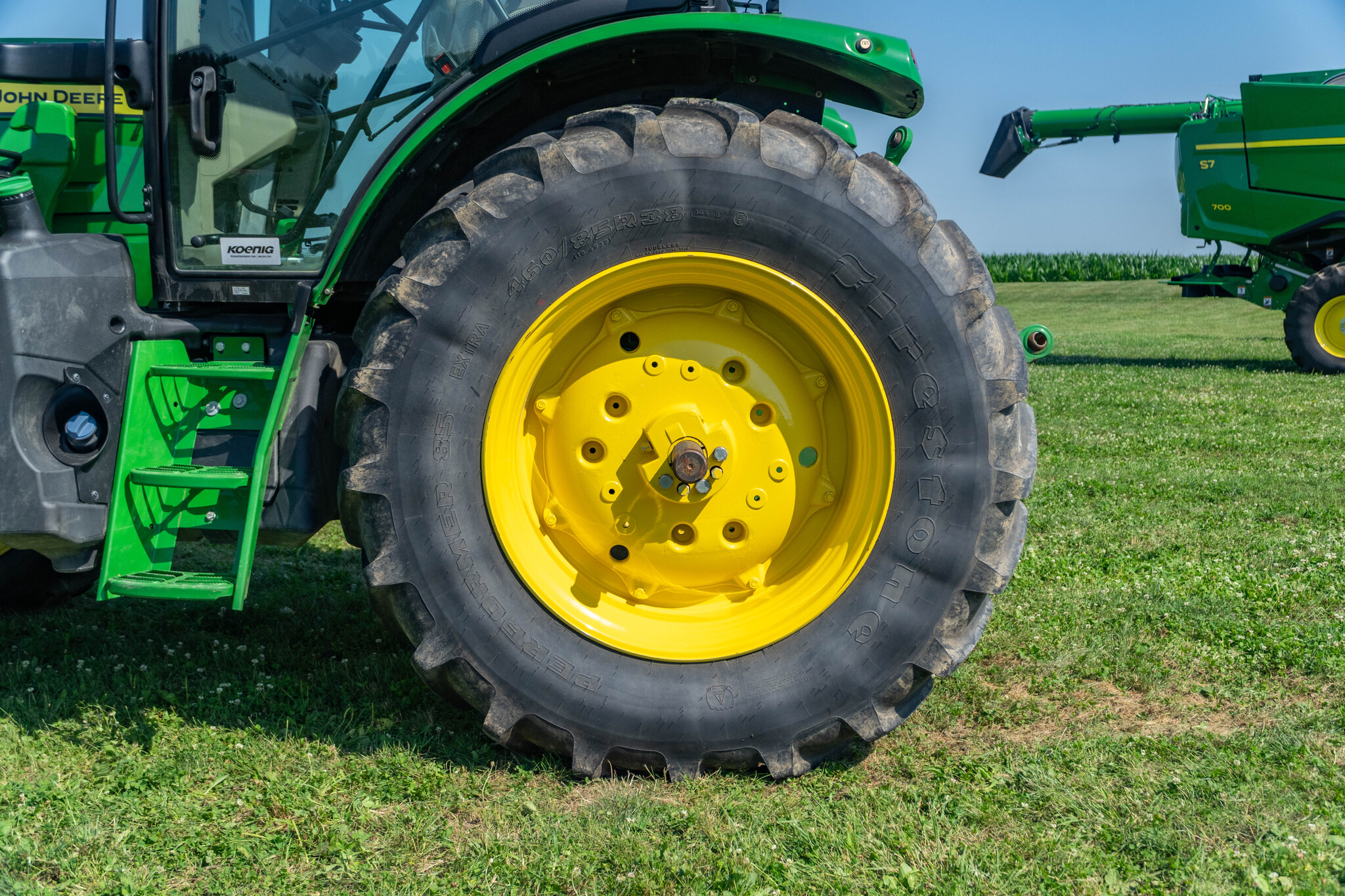 Used 2025 John Deere 6R 130 Utility Tractors at Koenig Equipment in Urbana, OH - PhotoXL9