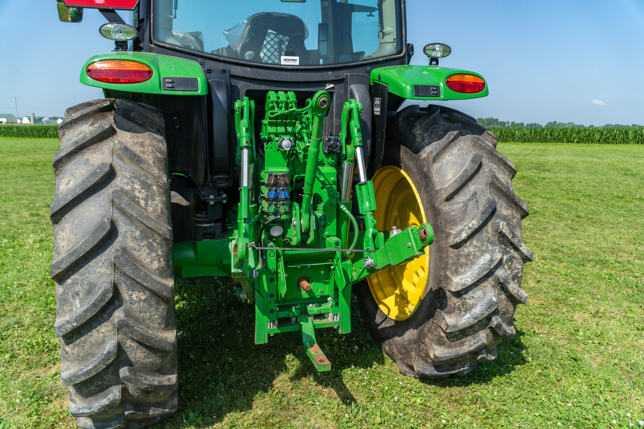 Used 2025 John Deere 6R 130 Utility Tractors at Koenig Equipment in Urbana, OH - PhotoXL15