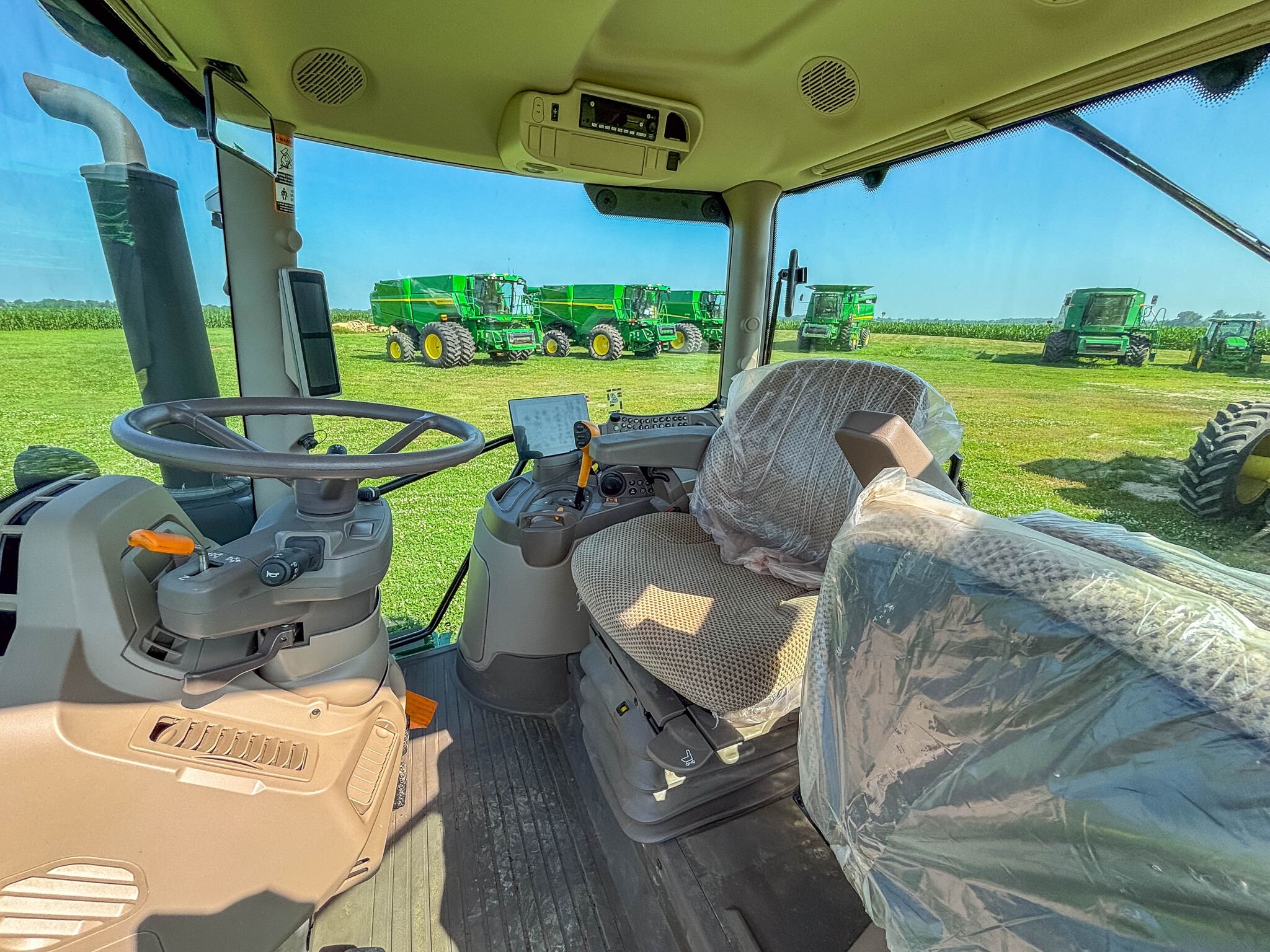 Used 2025 John Deere 6R 130 Utility Tractors at Koenig Equipment in Urbana, OH - PhotoXL27