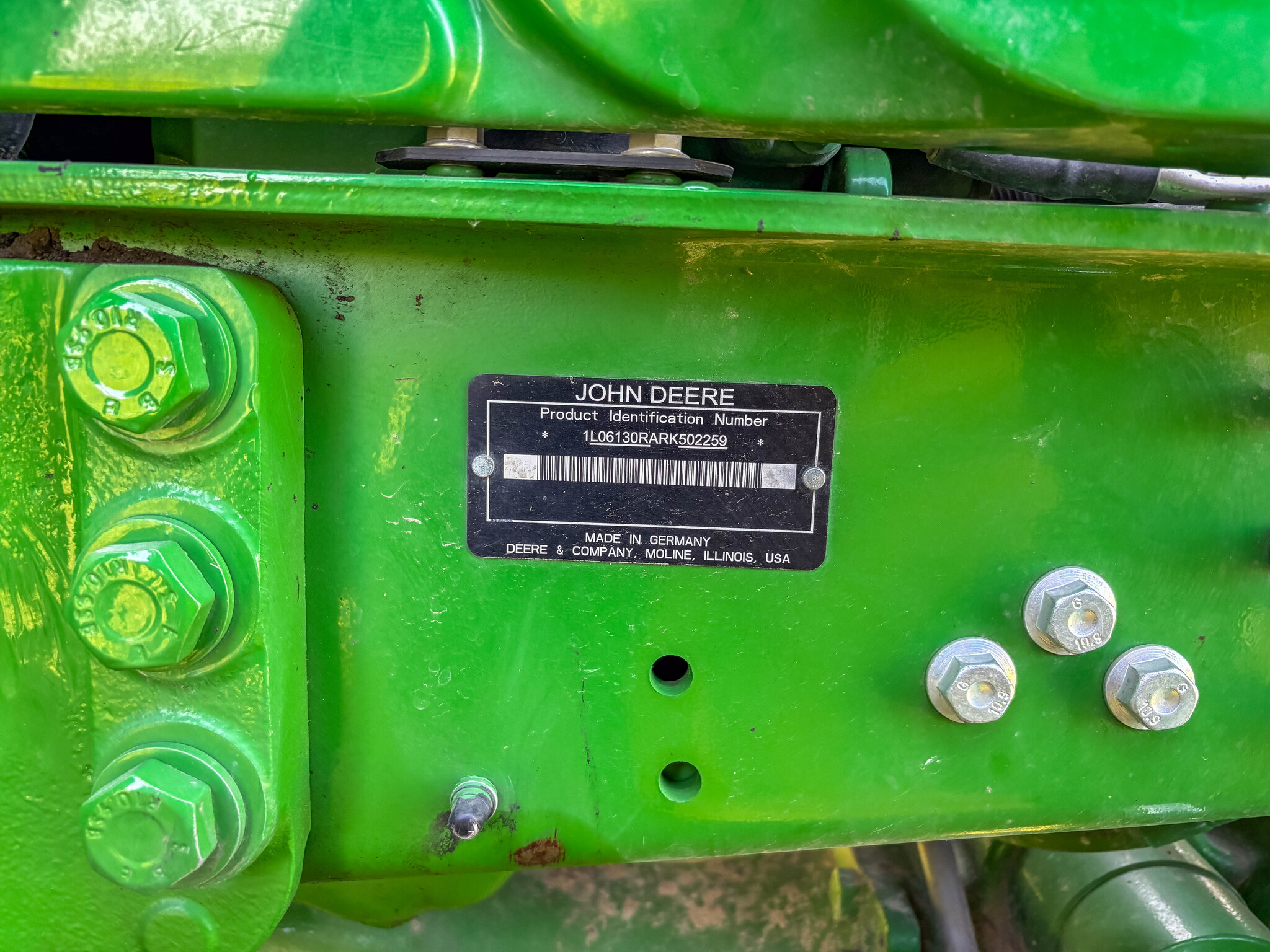 Used 2025 John Deere 6R 130 Utility Tractors at Koenig Equipment in Urbana, OH - PhotoXL35