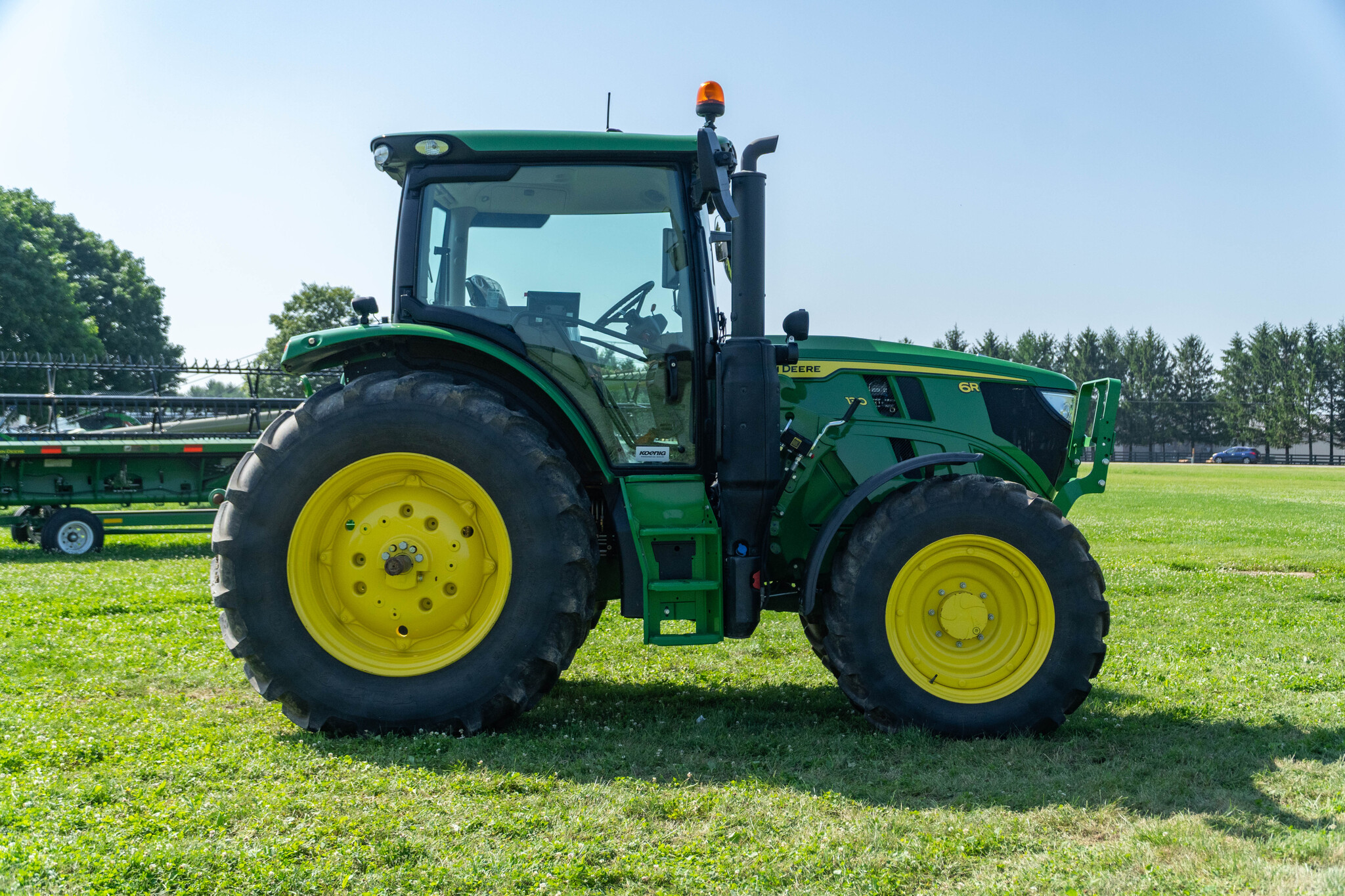 Used 2025 John Deere 6R 130 Utility Tractors at Koenig Equipment in Urbana, OH - PhotoXL5