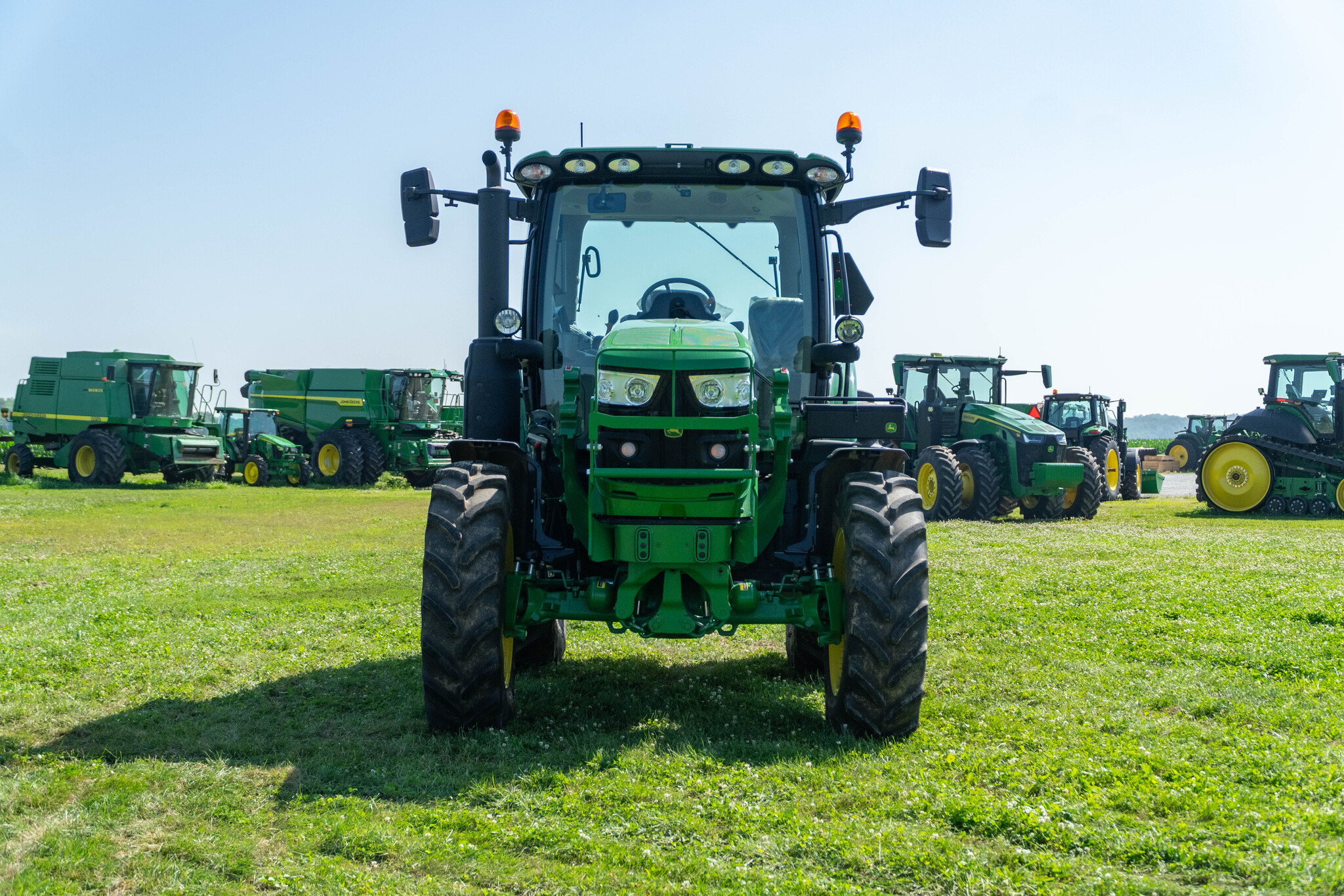 Used 2025 John Deere 6R 130 Utility Tractors at Koenig Equipment in Urbana, OH - PhotoXL7