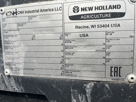 2020 New Holland Speedrower 260 (19th thumbnail)