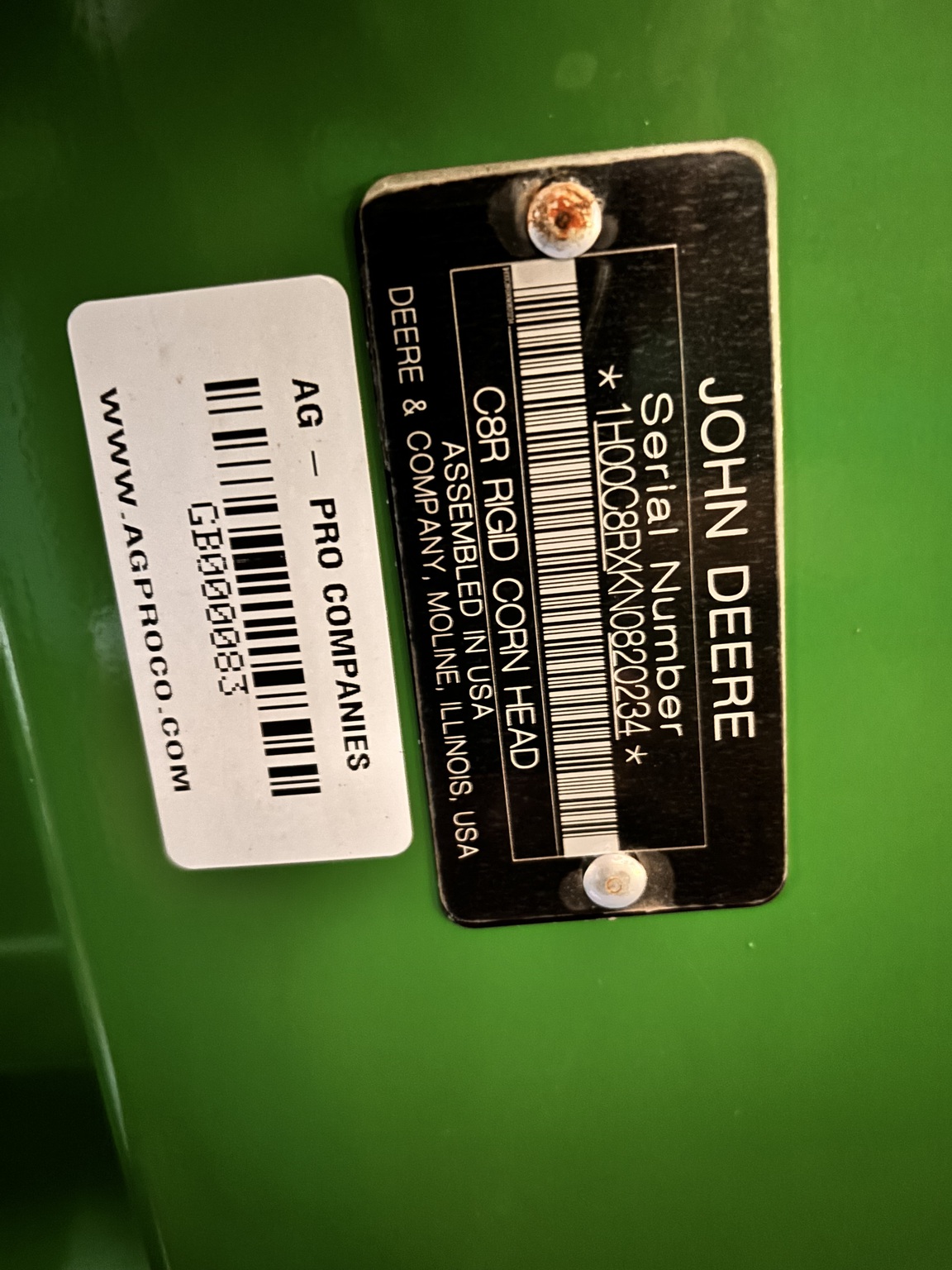 2022 John Deere C8R Image 2