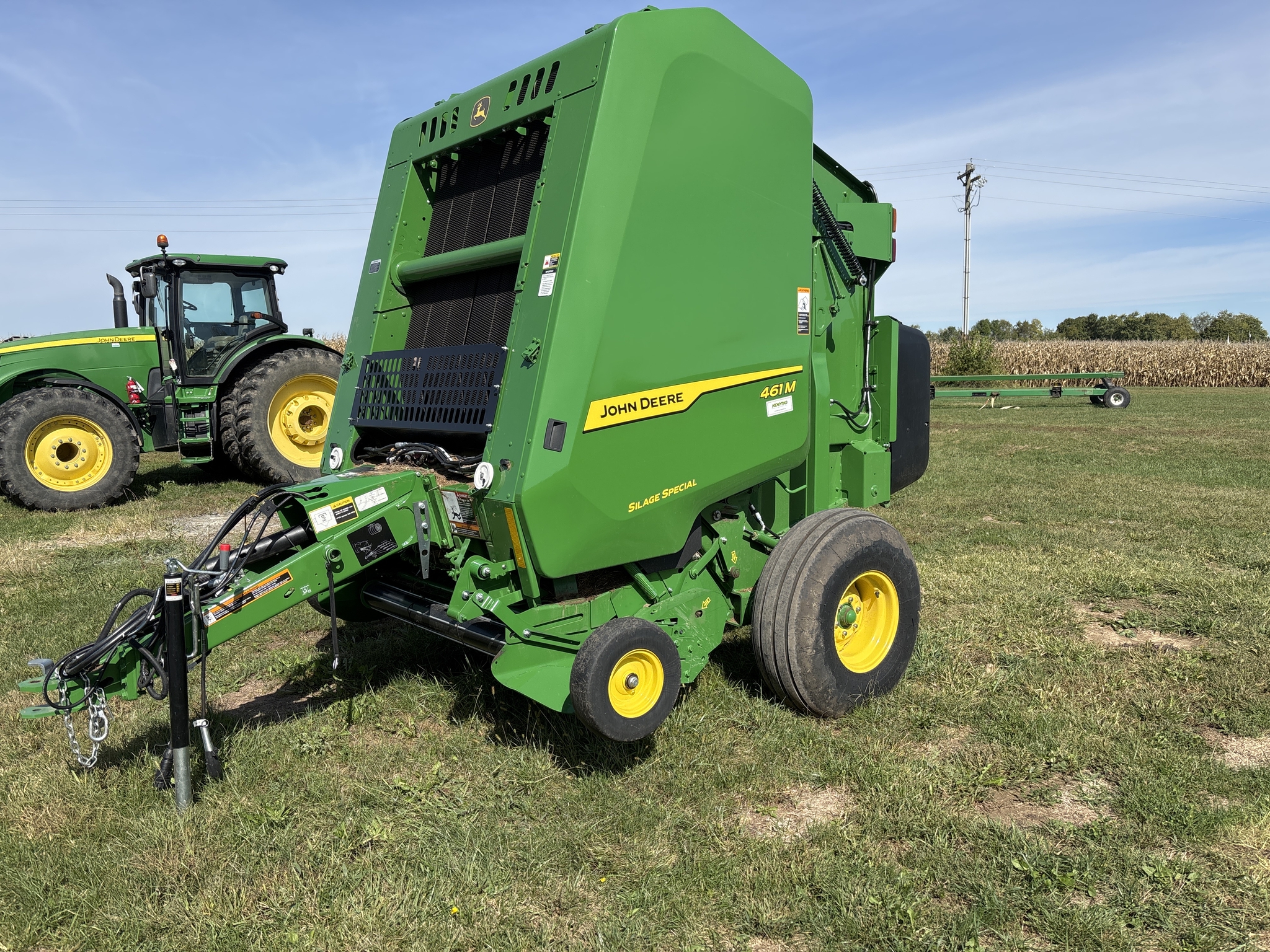 Used 2024 John Deere 461M Round Balers at Koenig Equipment in Oxford, OH - PhotoXL2