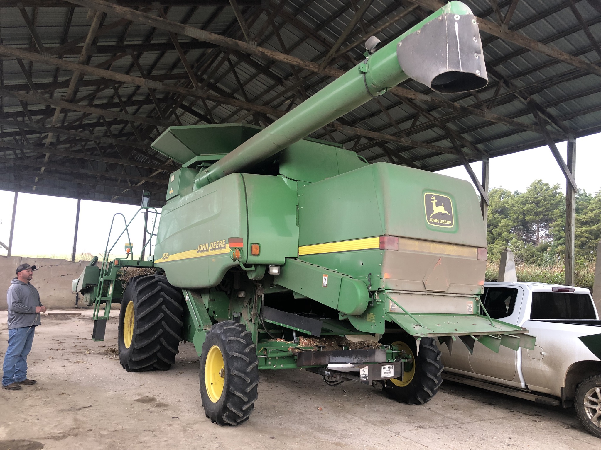 2000 John Deere 9550 Image 2