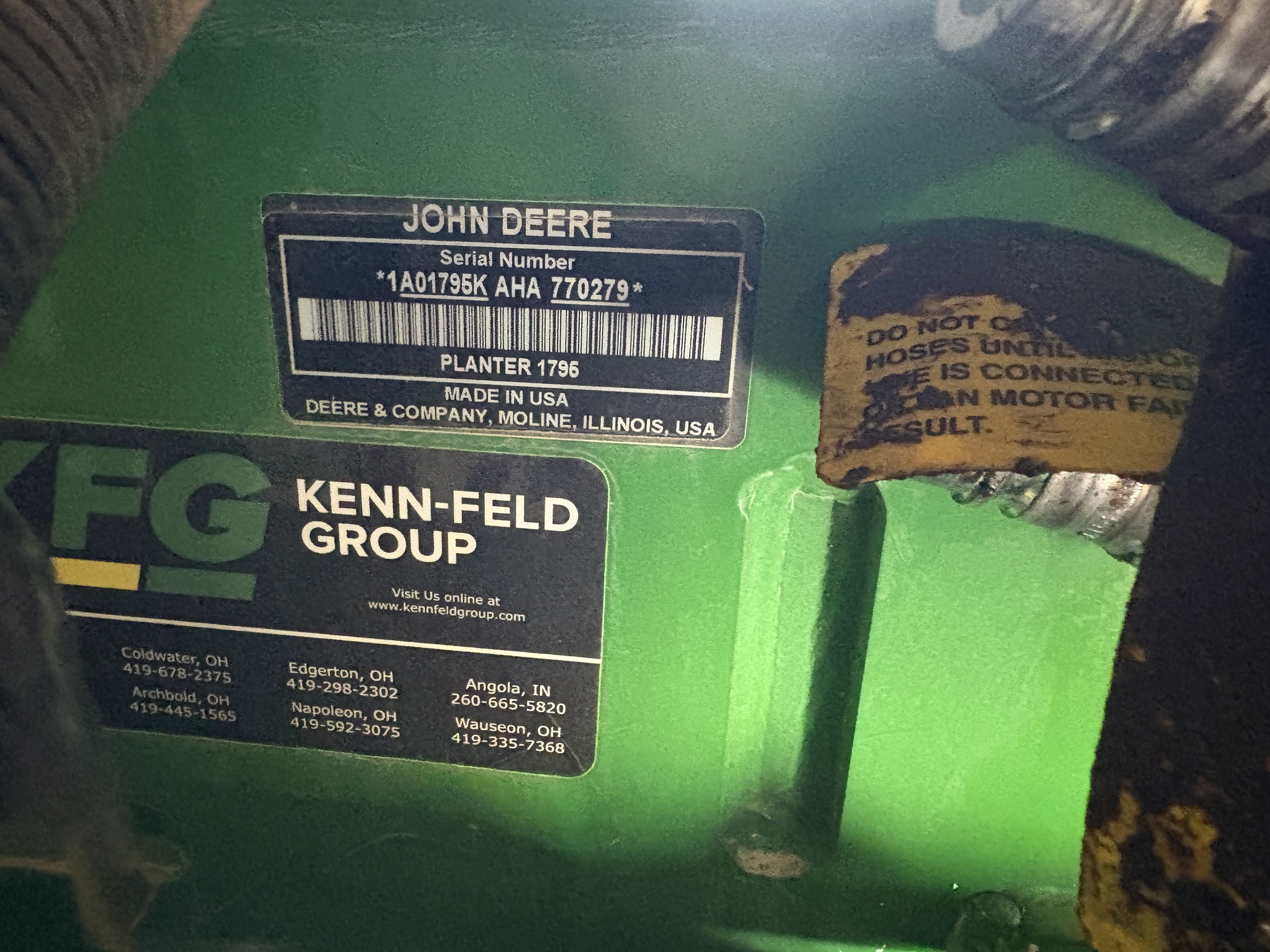 2017 John Deere 1795 Image 2