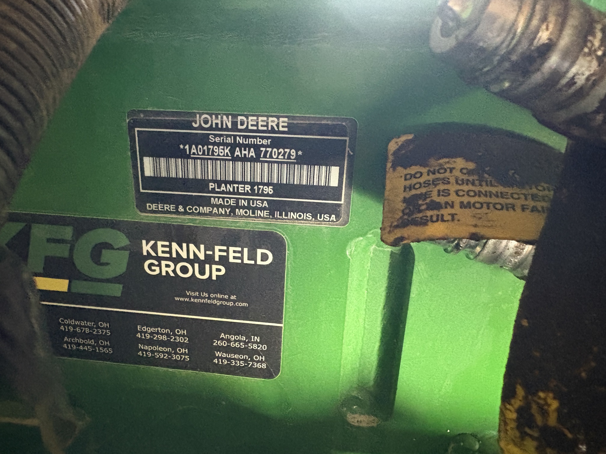 2017 John Deere 1795 Image 3