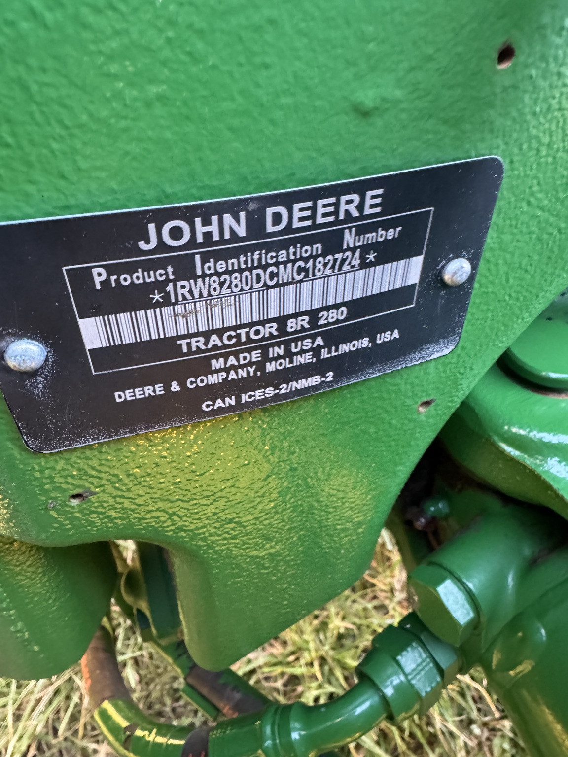 2021 John Deere 8R 280 Image 9