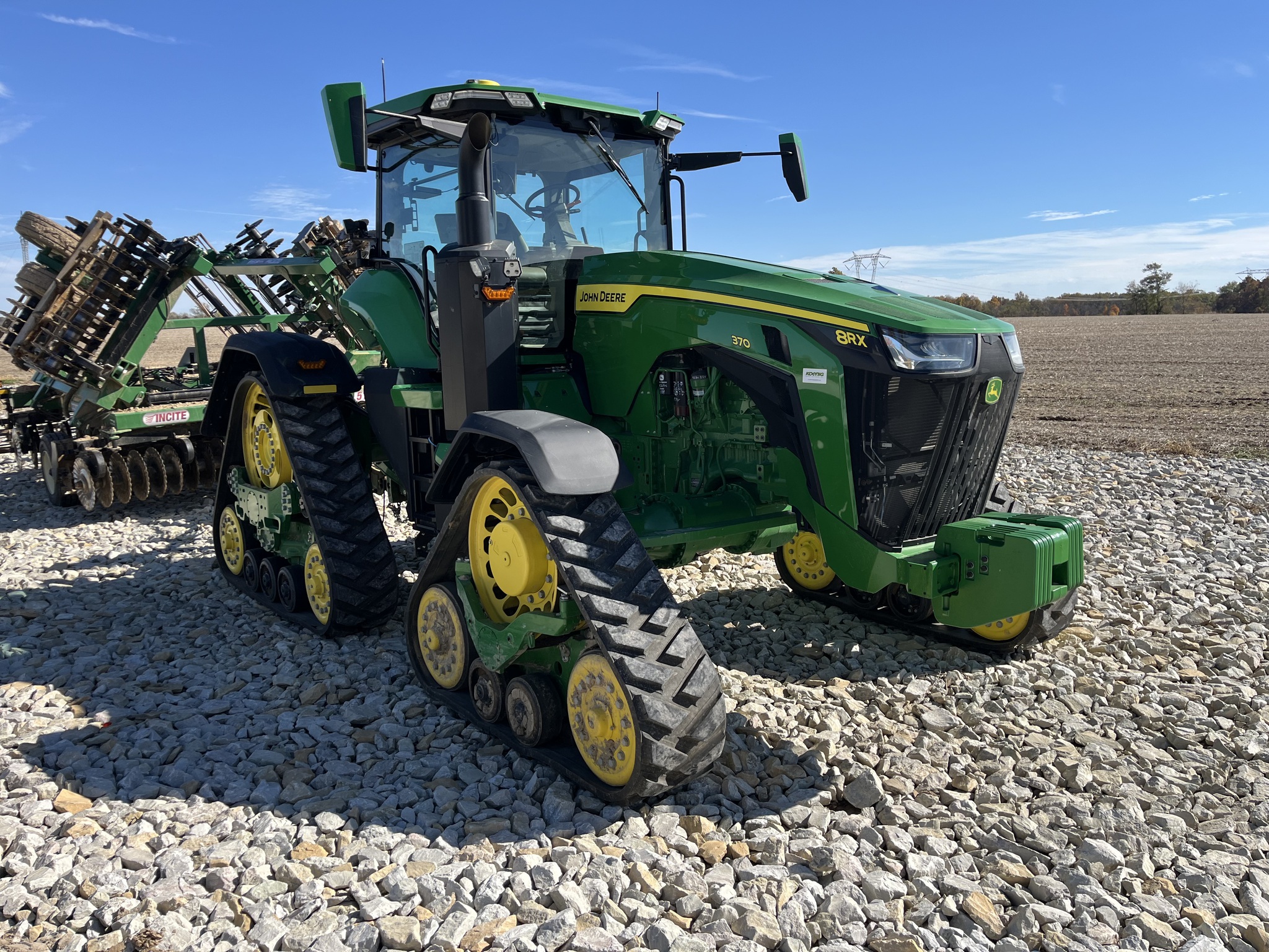 Used 2022 John Deere 8RX 370 Track Tractors at Koenig Equipment in Greensburg, IN - PhotoXL2