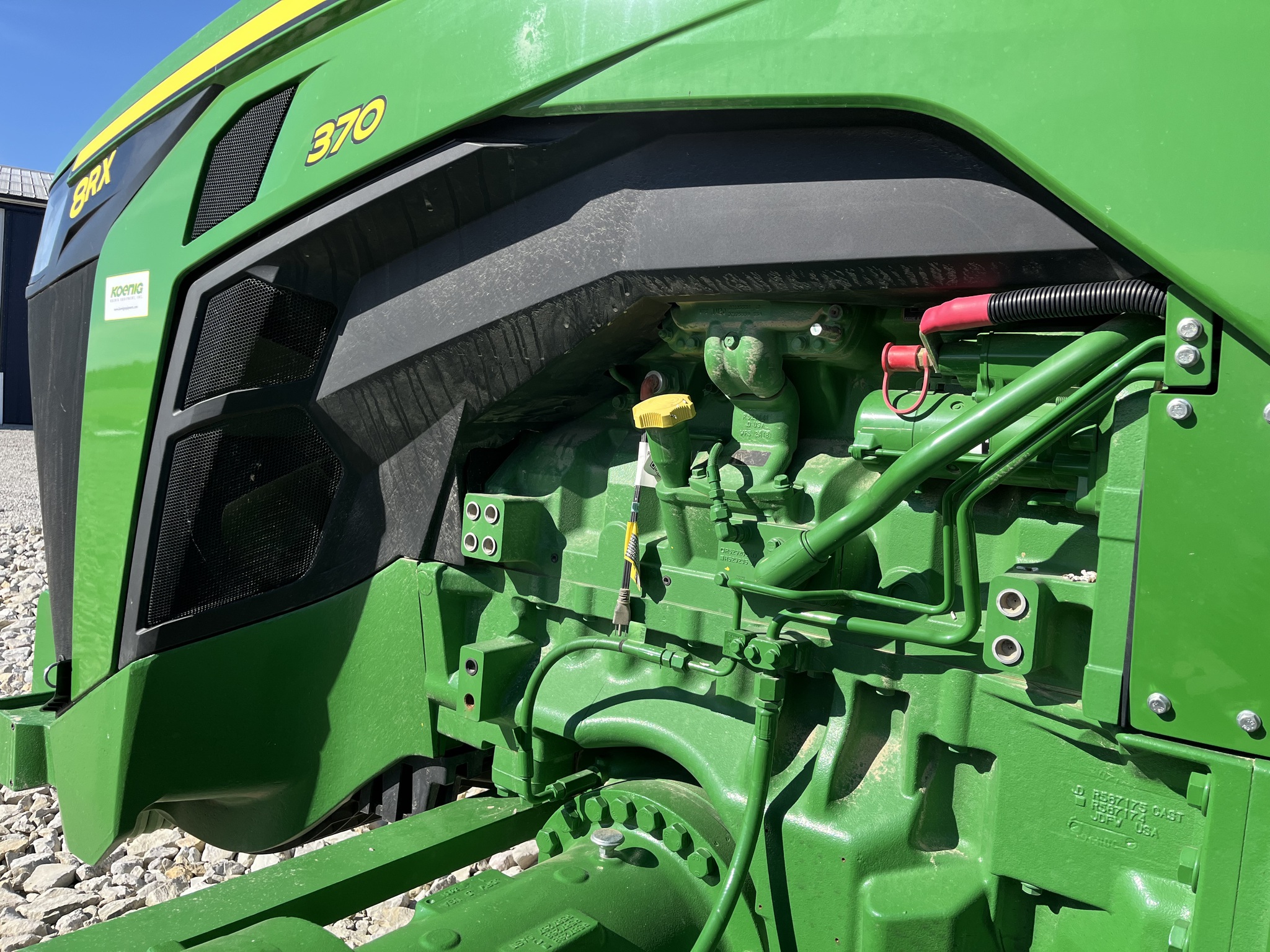 Used 2022 John Deere 8RX 370 Track Tractors at Koenig Equipment in Greensburg, IN - PhotoXL10