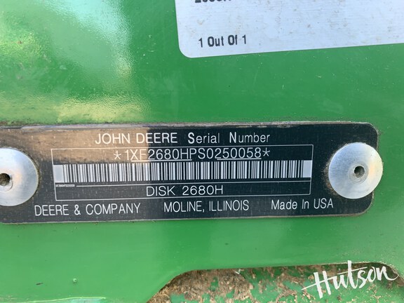 Photo of 2025 John Deere 2680H
