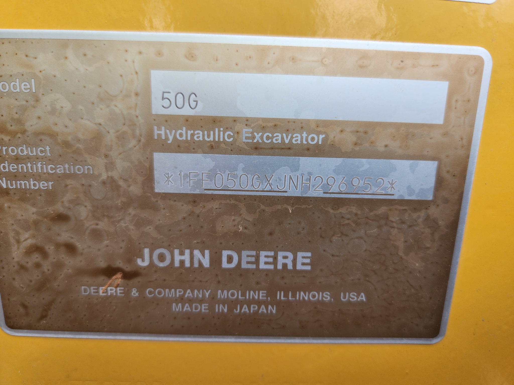 2022 John Deere 50G Image 7