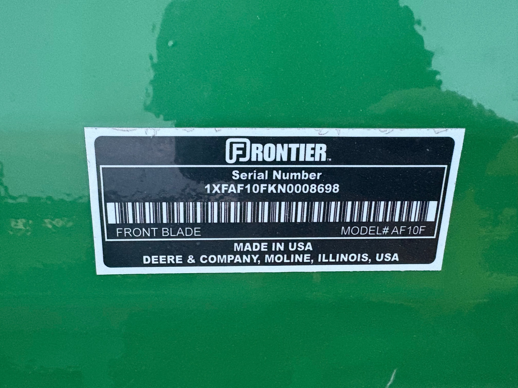 John Deere AF10 Image 8