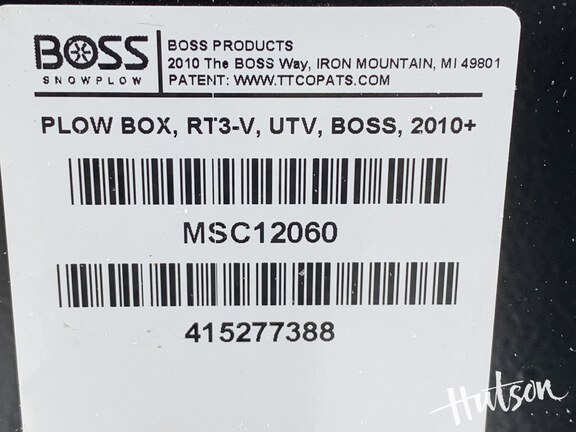 Photo of 2024 Boss MSC12480 & MSC12060