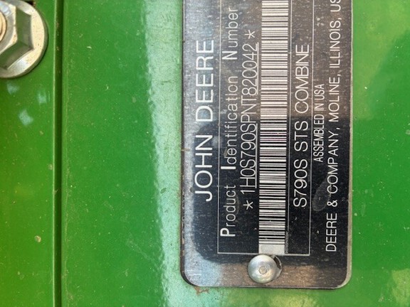2022 John Deere S790 (6th thumbnail)