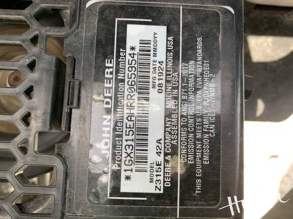 Photo of 2024 John Deere Z315E