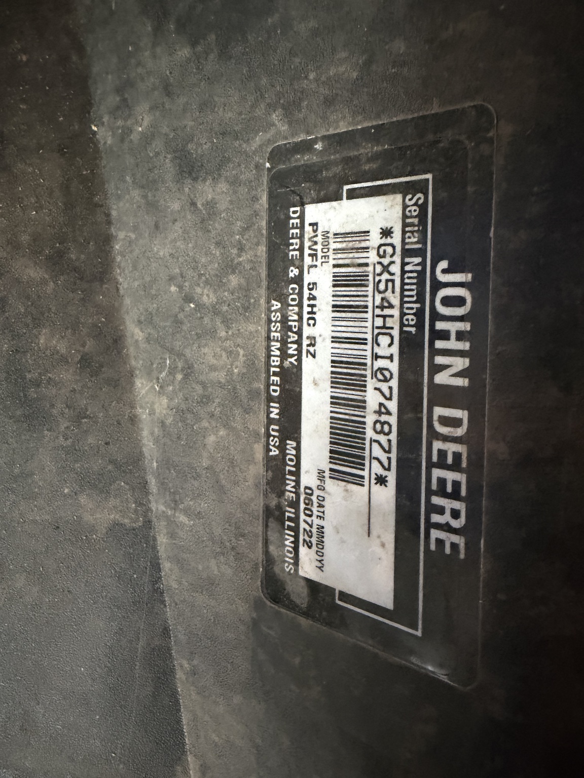 2022 John Deere Z530R Image 14