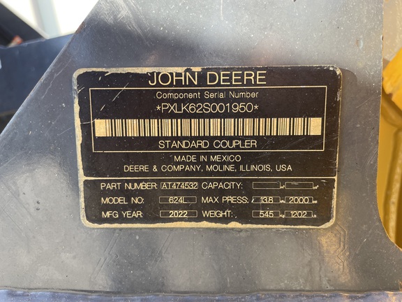 2022 John Deere 624 P