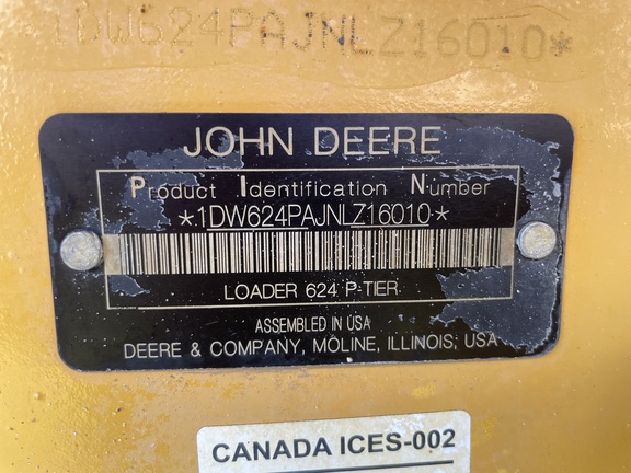 2022 John Deere 624 P