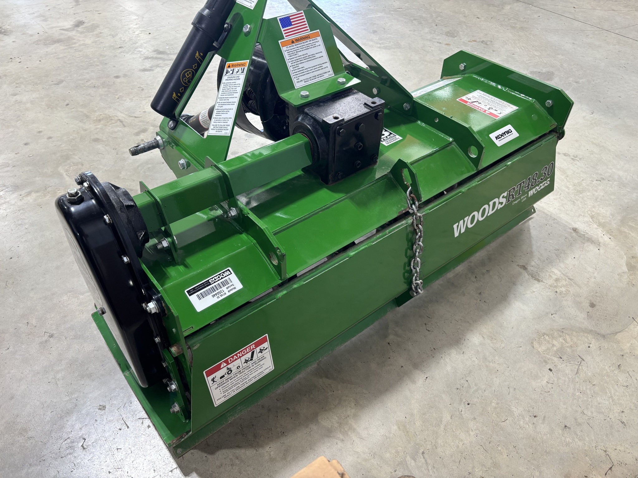 Used -- Woods RT48.30 Compact Utility Tractor Attachments at Koenig Equipment in Botkins, OH - PhotoXL0