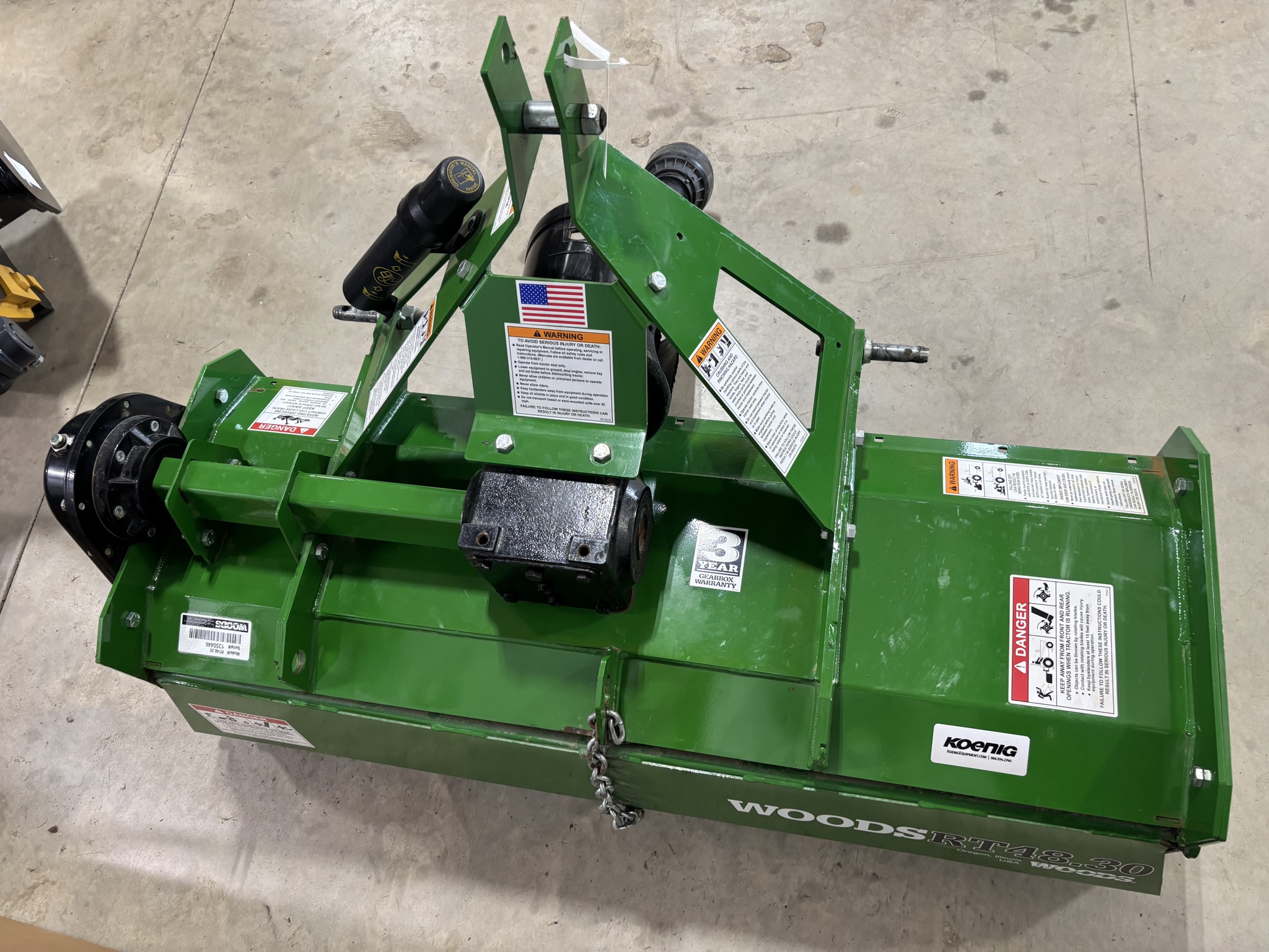Used -- Woods RT48.30 Compact Utility Tractor Attachments at Koenig Equipment in Botkins, OH - PhotoXL6