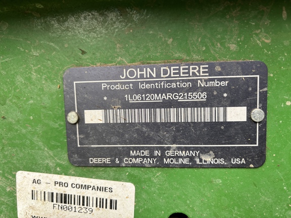 Used 2024 John Deere 6120M Utility Tractors at Koenig Equipment in Anna, OH - Photo1
