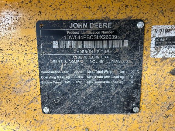 2025 John Deere 544P