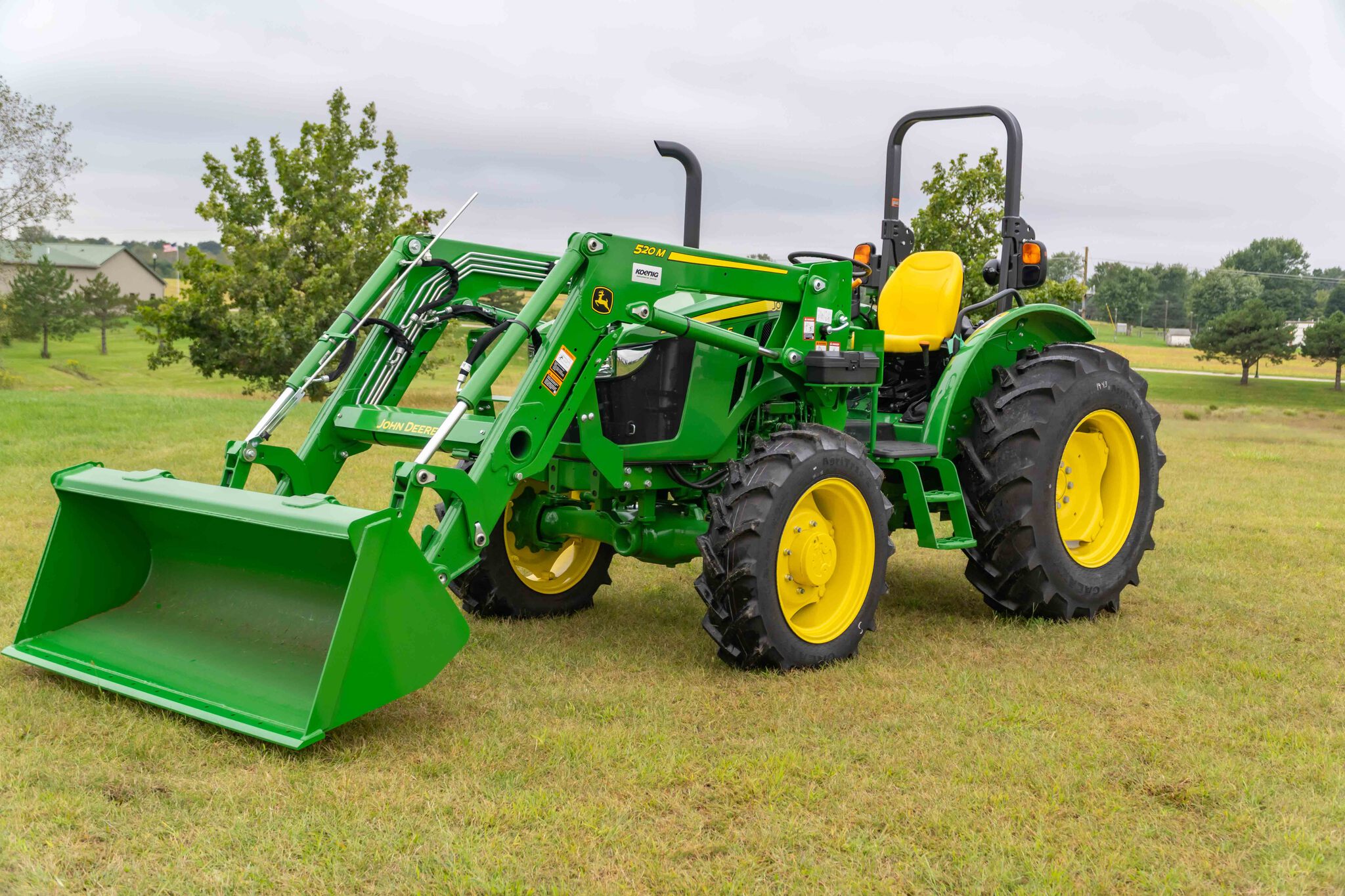 New In-Stock 2025 John Deere 5060E Utility Tractors at Koenig Equipment in Greenville, OH - PhotoXL1