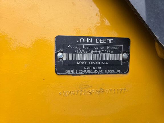 2015 John Deere 772G