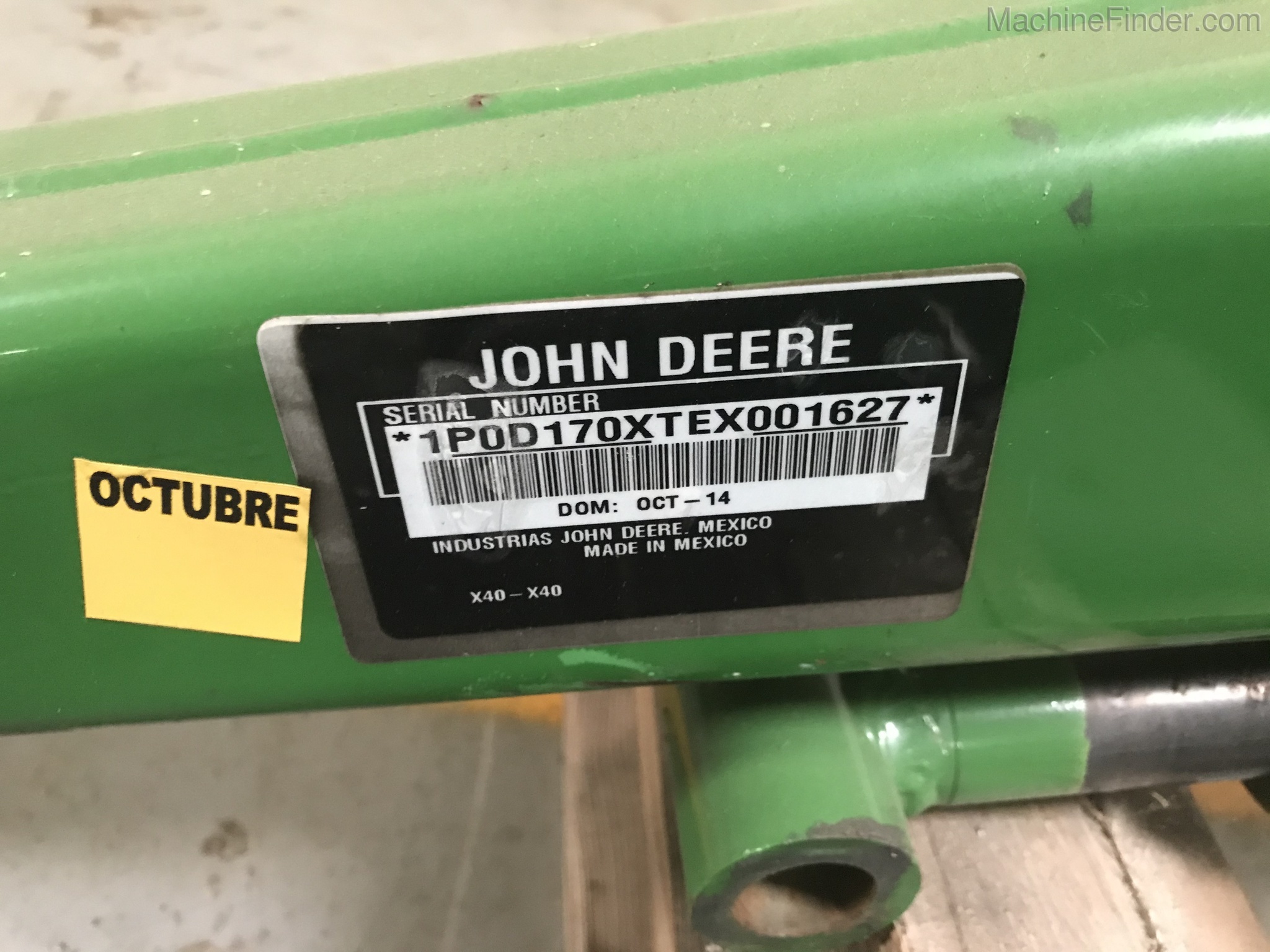John Deere D170 loader assembly Image 6