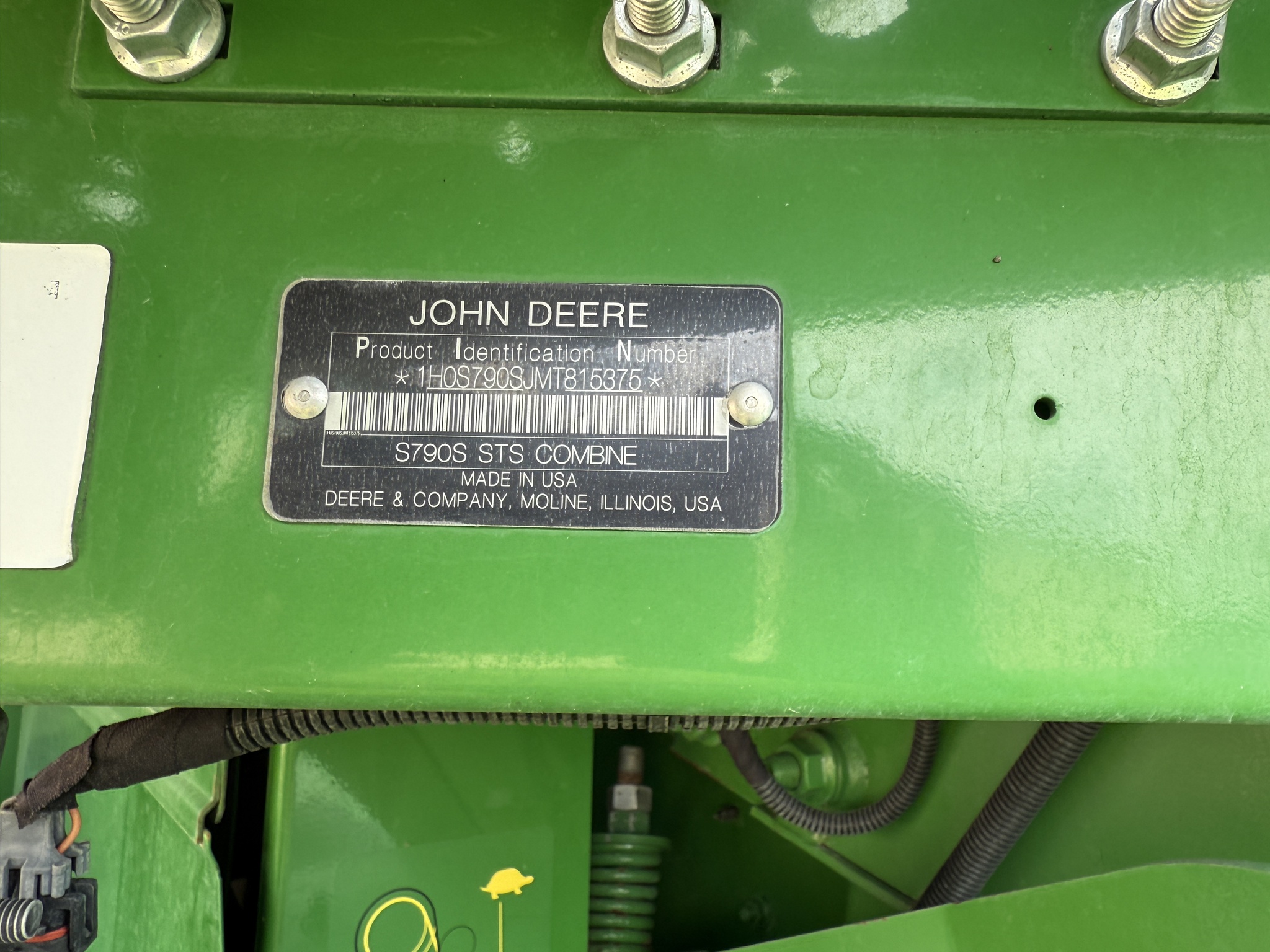 2021 John Deere S790 Image 20