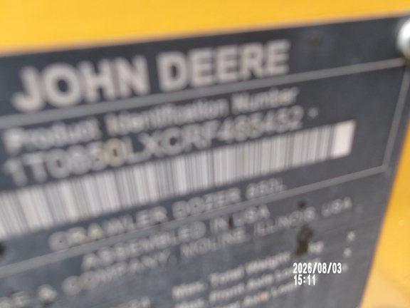 2024 John Deere 850L