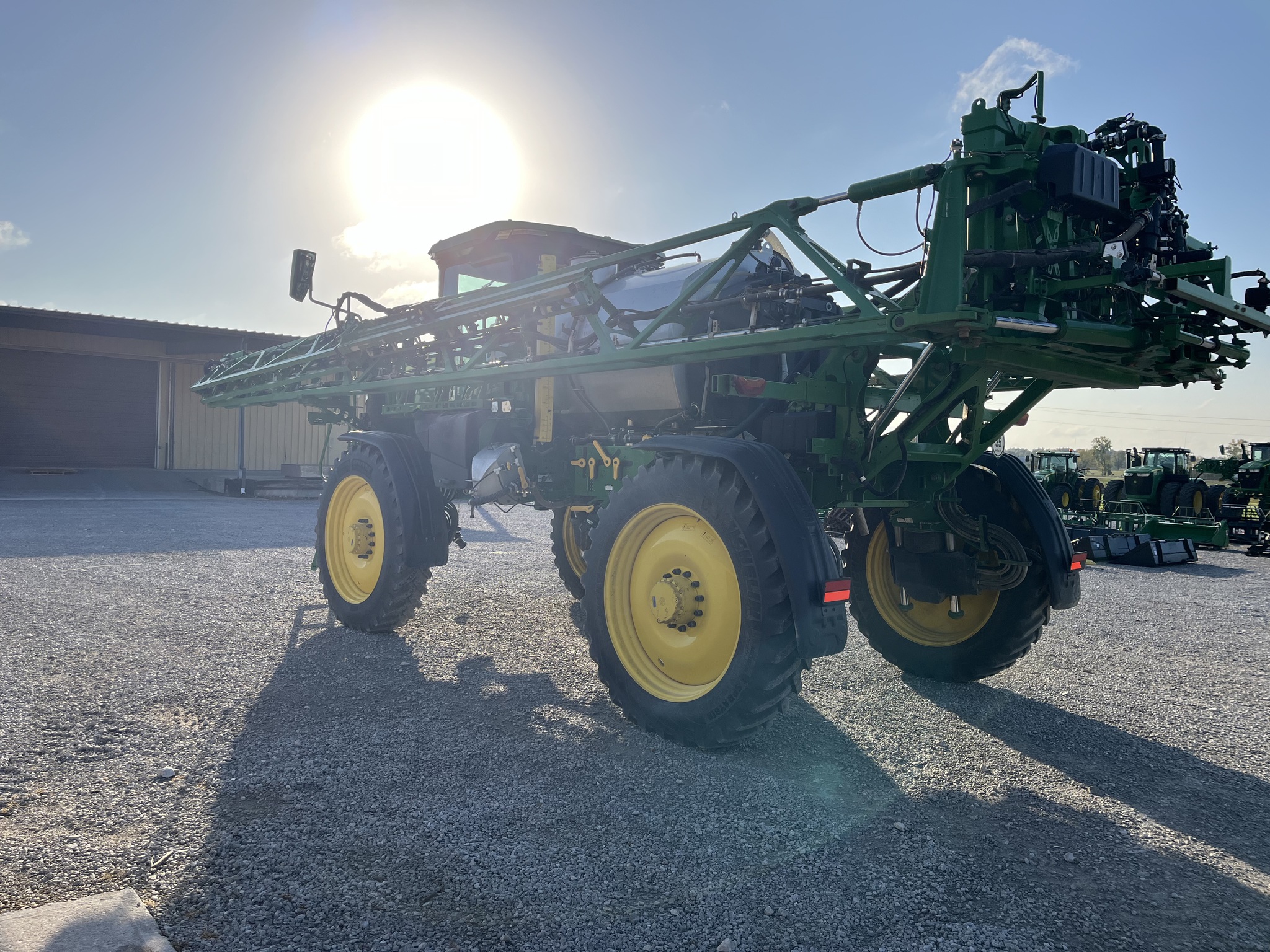  2023 John Deere 410R at Heritage Tractor in Nevada, MO