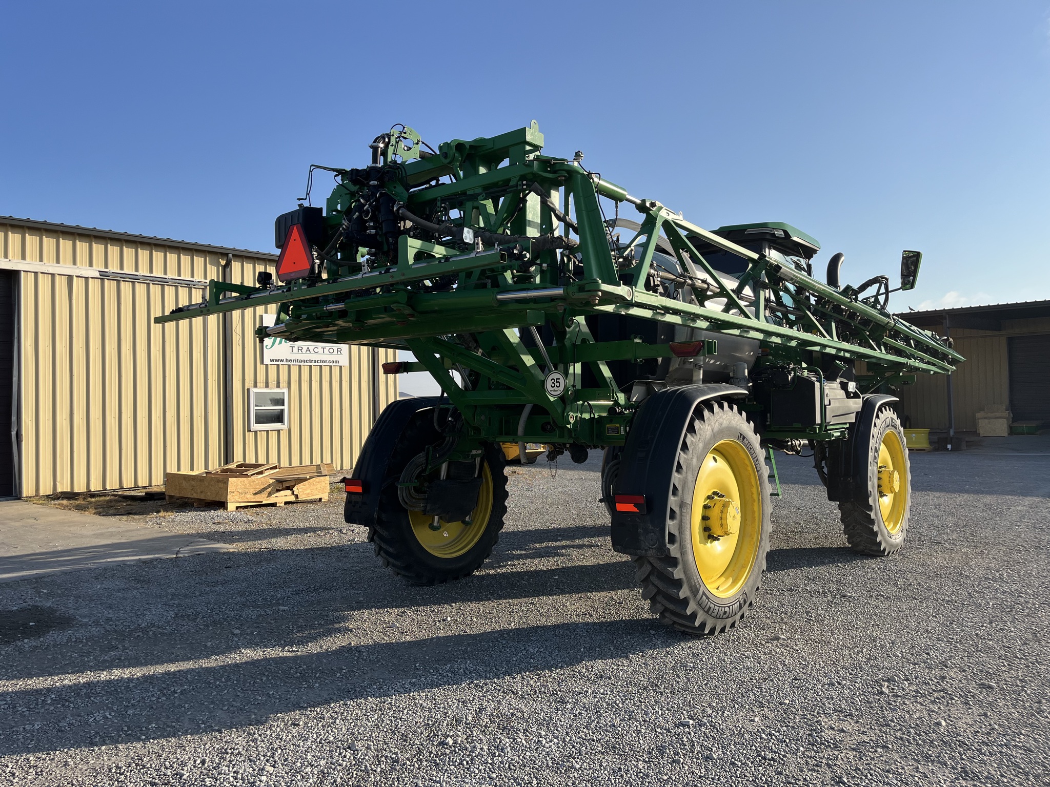  2023 John Deere 410R at Heritage Tractor in Nevada, MO