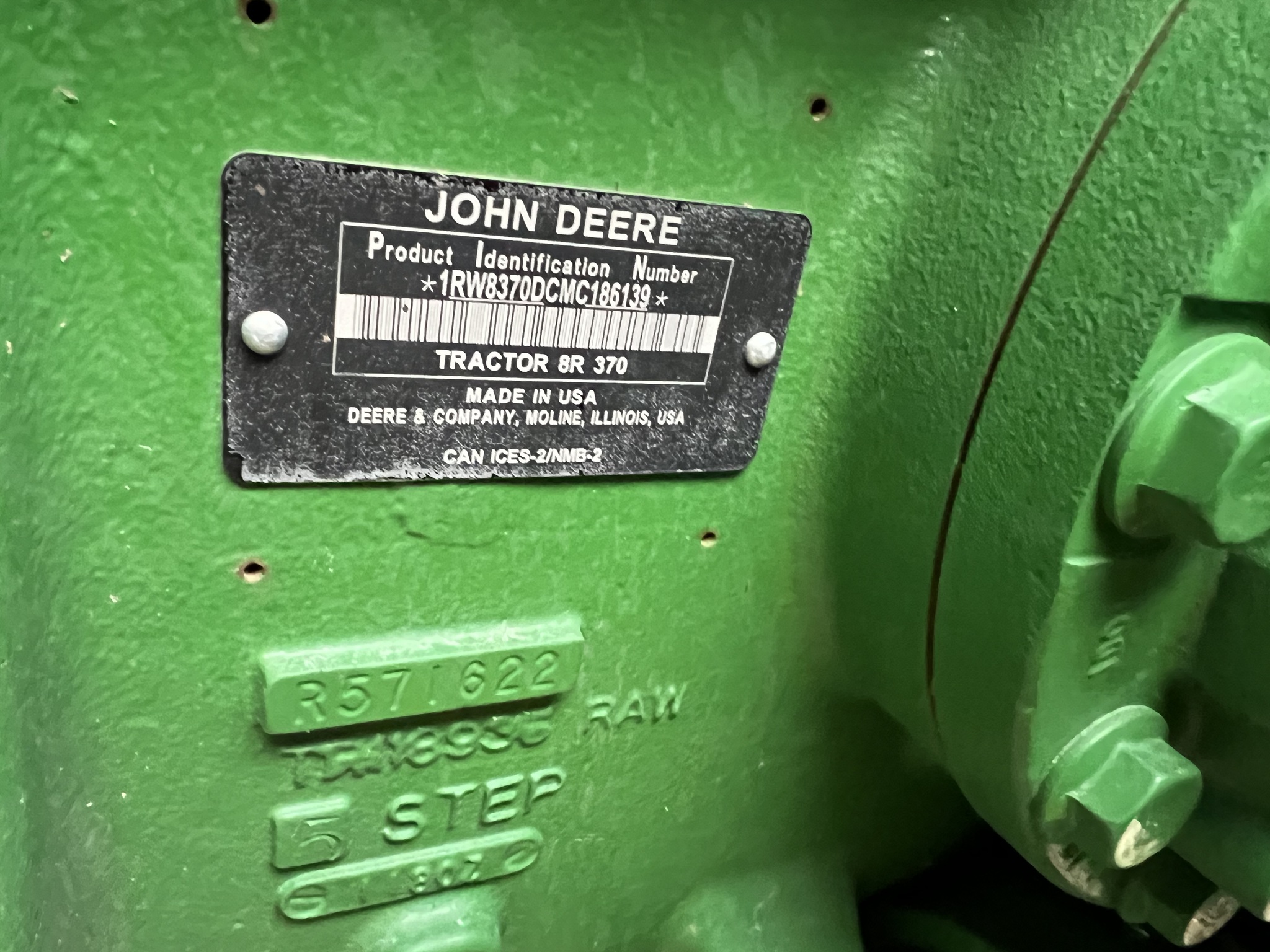  2021 John Deere 8R 370 at Heritage Tractor in Baldwin City, KS