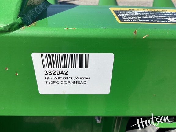 Photo of 2018 John Deere 712FC