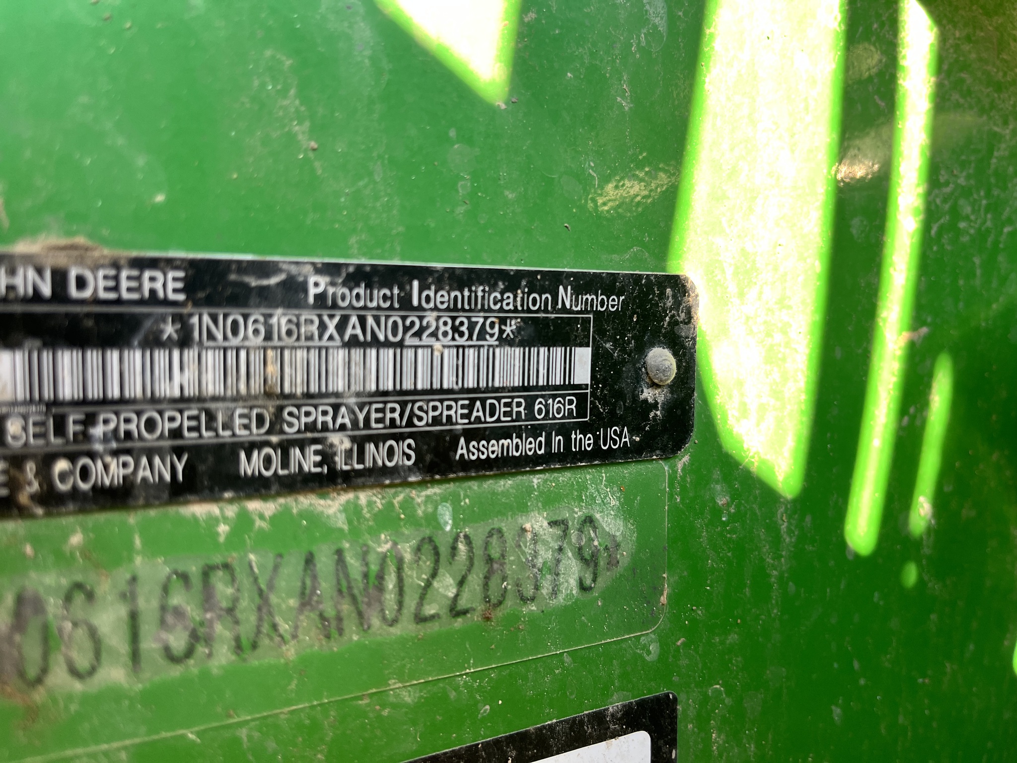 Used 2022 John Deere 616R Self Propelled Sprayers at Koenig Equipment in Greenfield, IN - PhotoXL44