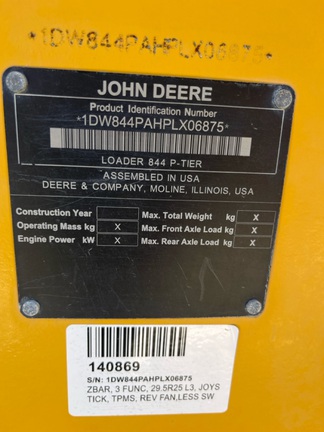 2023 John Deere 250 P-Tier
