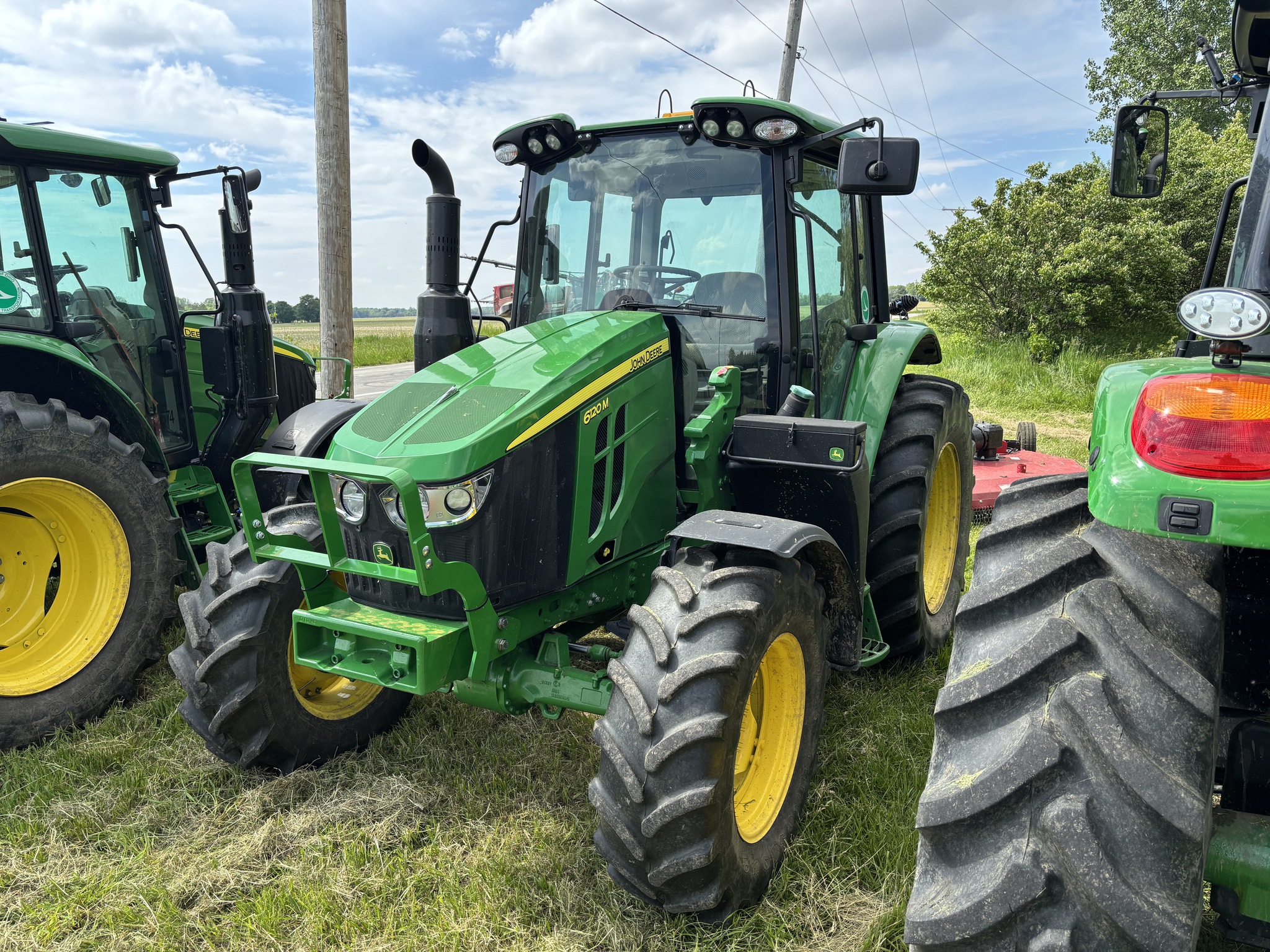 Used 2023 John Deere 6120M Utility Tractors at Koenig Equipment in Anna, OH - PhotoXL0