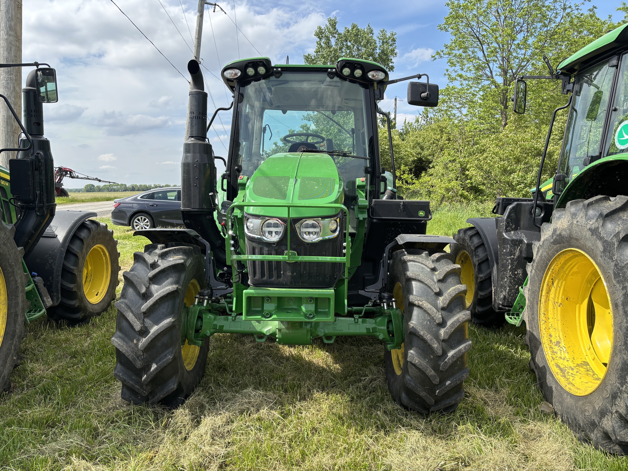 Used 2023 John Deere 6120M Utility Tractors at Koenig Equipment in Anna, OH - PhotoXL1