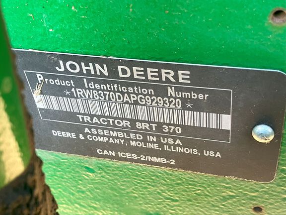 John Deere 8RT 370 image 16