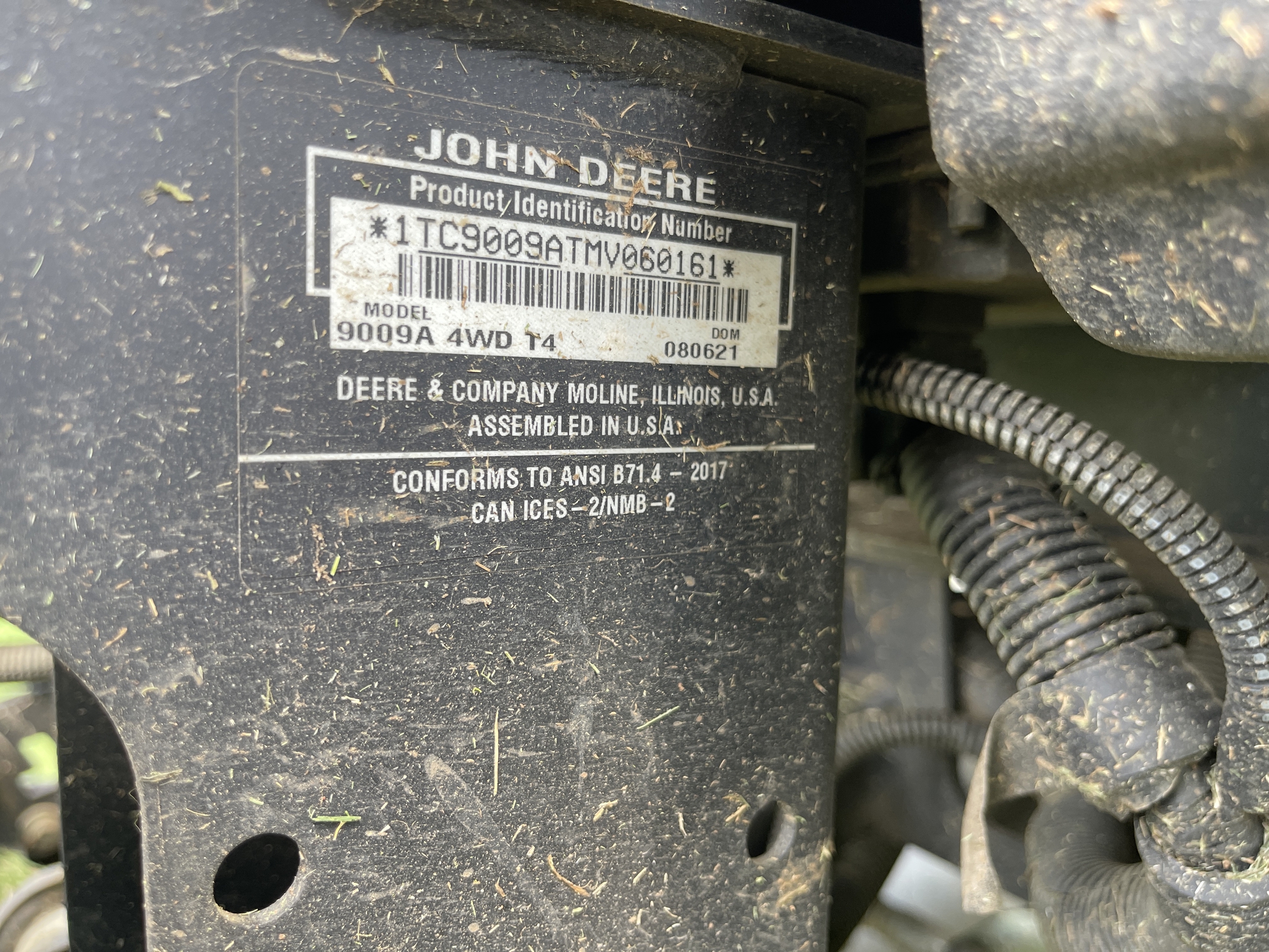 2021 John Deere 9009A Image 18