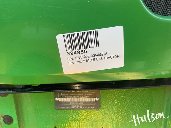 Photo of 2019 John Deere 5100E
