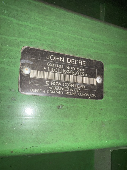 Photo of 2022 John Deere C12R