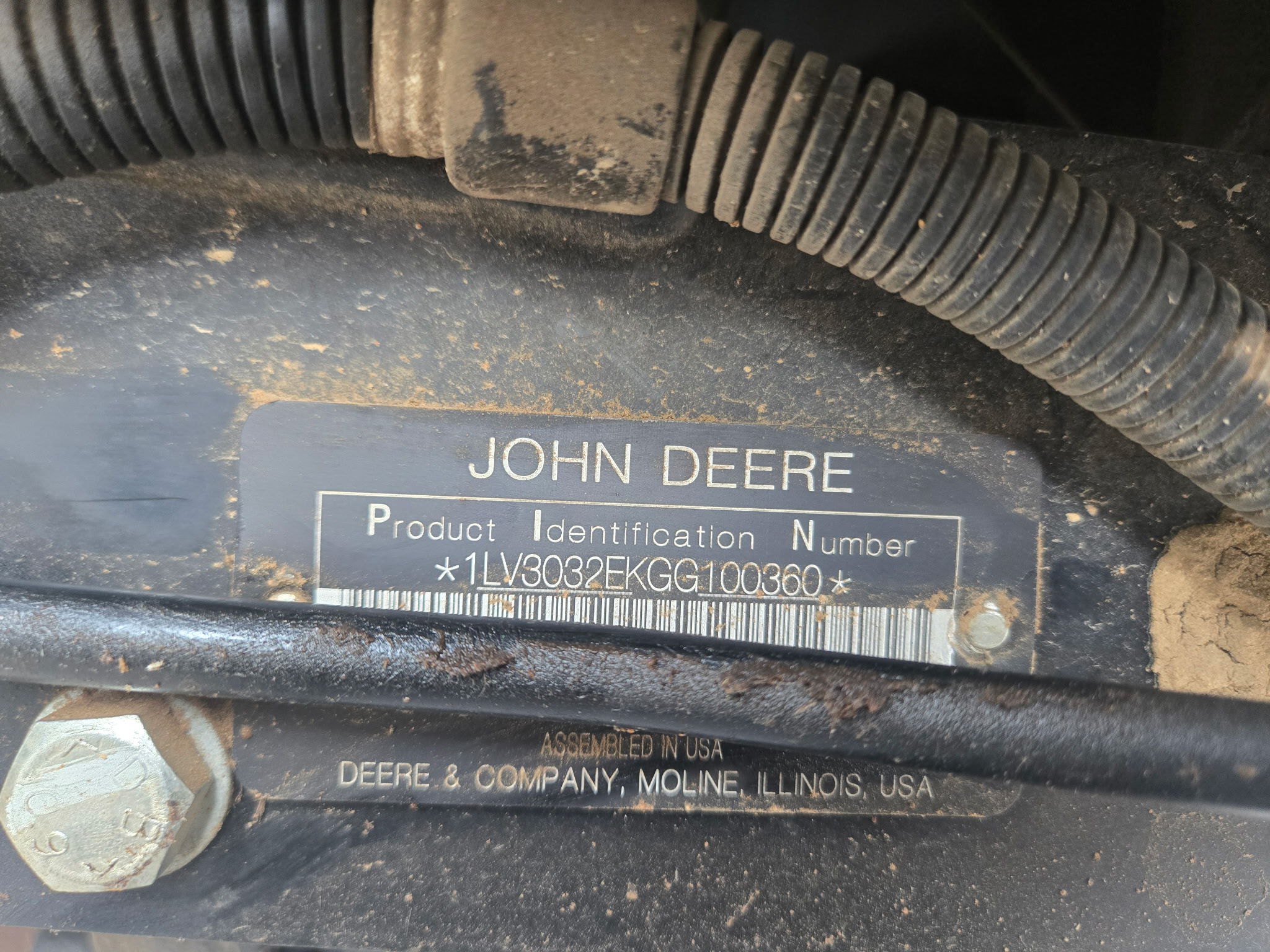 2016 John Deere 3032E Image 5
