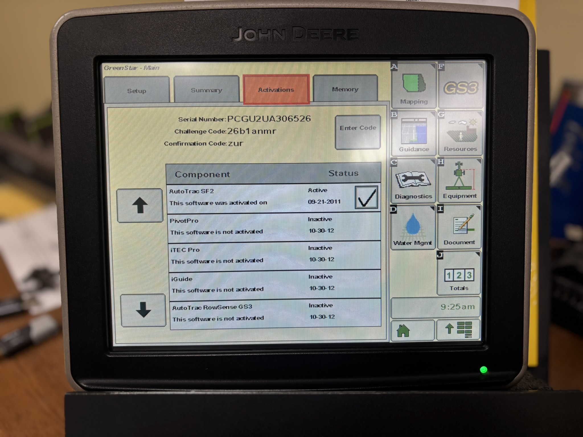 2011 John Deere 2630 Display Image 1