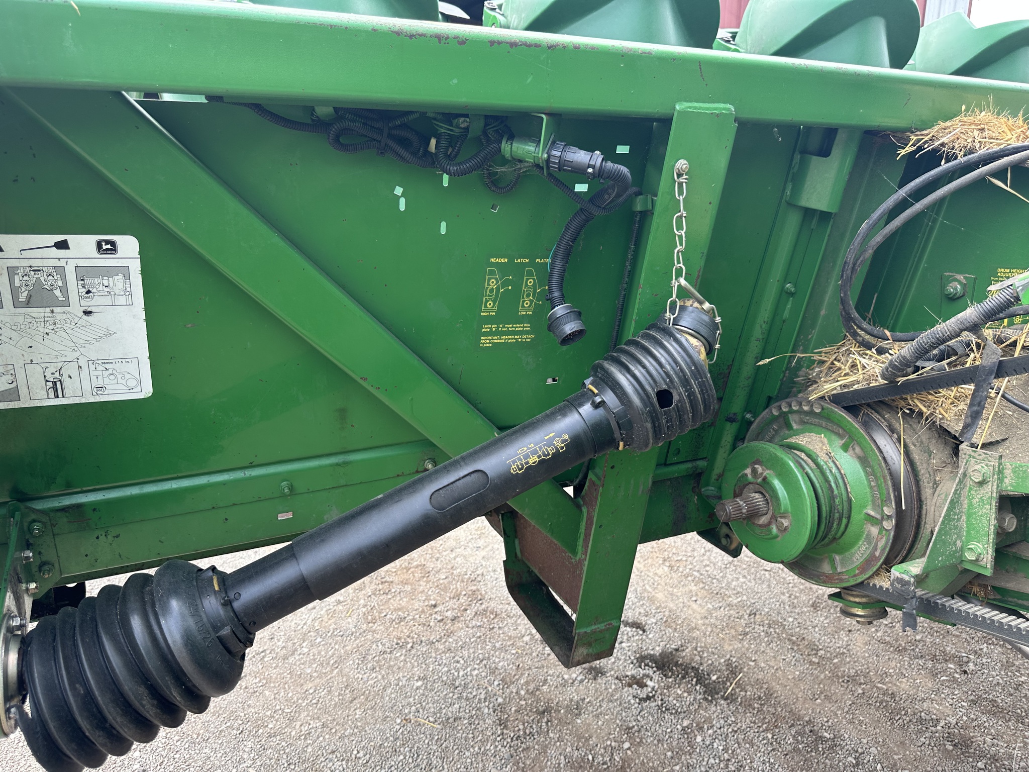 1998 John Deere 693 Image 3
